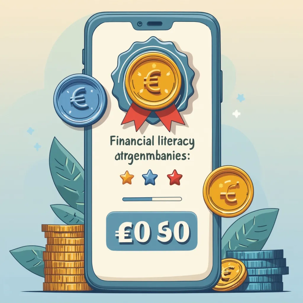 Interfaz de aprendizaje financiero gamificado