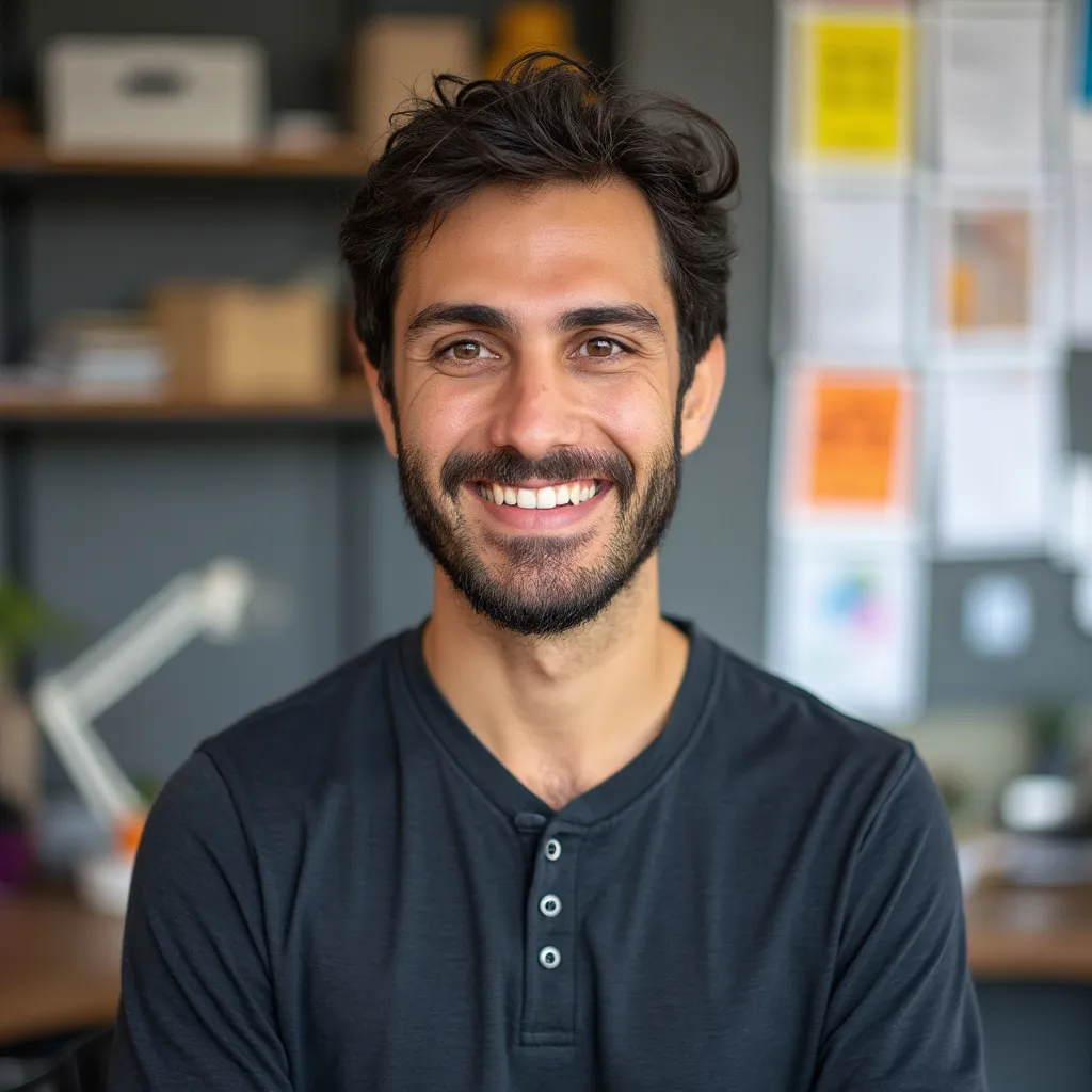 Retrato de Mateo Gómez, Director de Contenidos